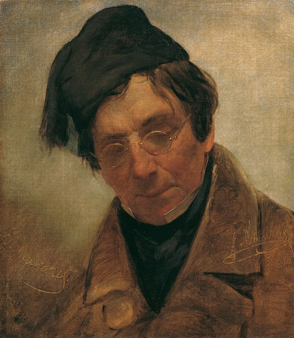 Ritratto dello scultore Pompeo Marchesi - 1870, Österreichische Galerie Belvedere, Vienna